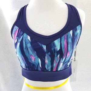 Calvin Klein Performance Sports Bra Blue Sz M